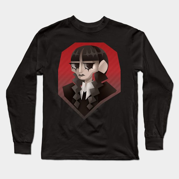 Wednesday Long Sleeve T-Shirt by Elisenel